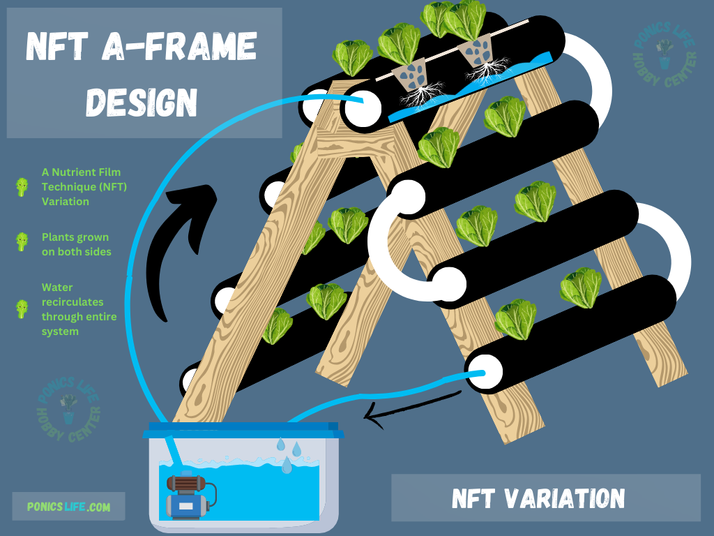 Nutrient Film Technique A Frame